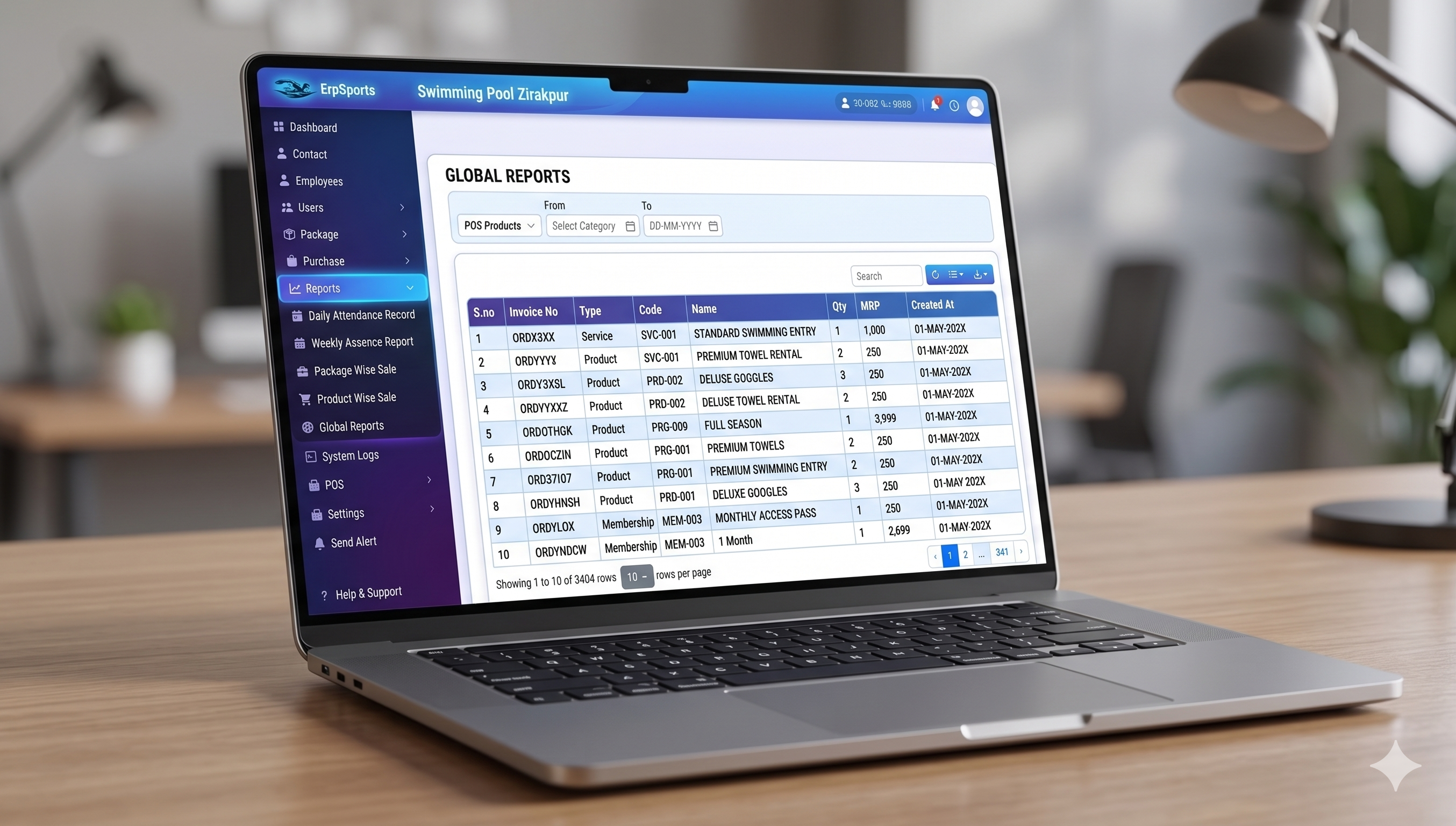 Reporting module preview